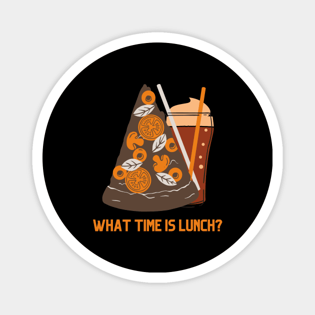 What Time Is Lunch? Magnet by nathalieaynie